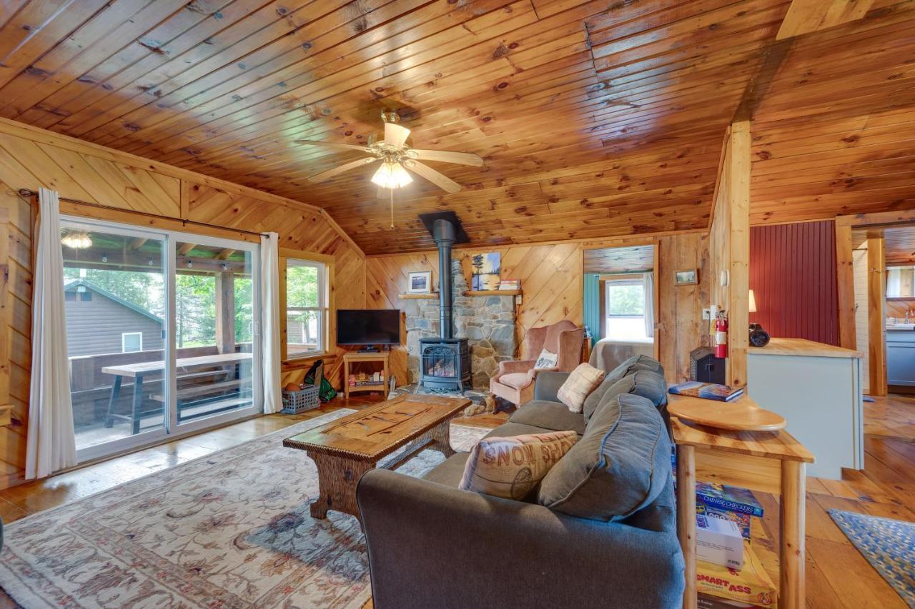 Rustic Cabin Retreat On Rangeley Lake! Exterior foto