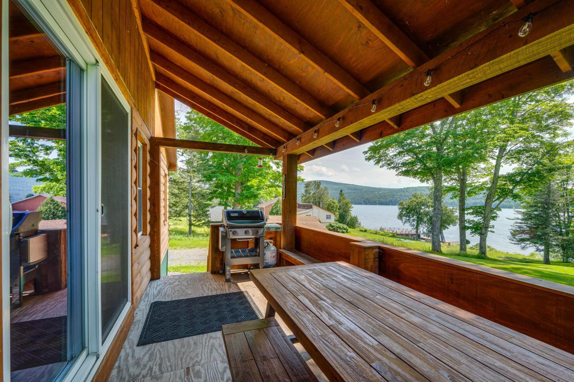 Rustic Cabin Retreat On Rangeley Lake! Exterior foto